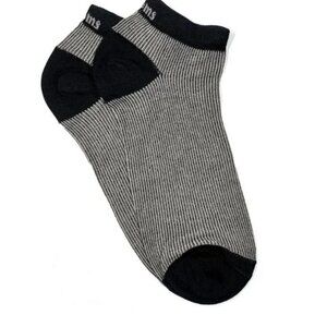 Stems micro striped rib No Show Socks